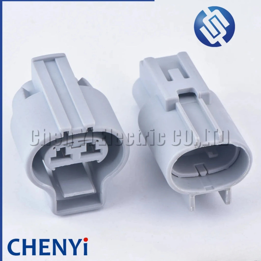 2 Pin Auto Waterproof Electronic Fan Connector Brake Booster Pump Assembly plug For Toyota Ford Focus Mazda 176142-2 76143-6