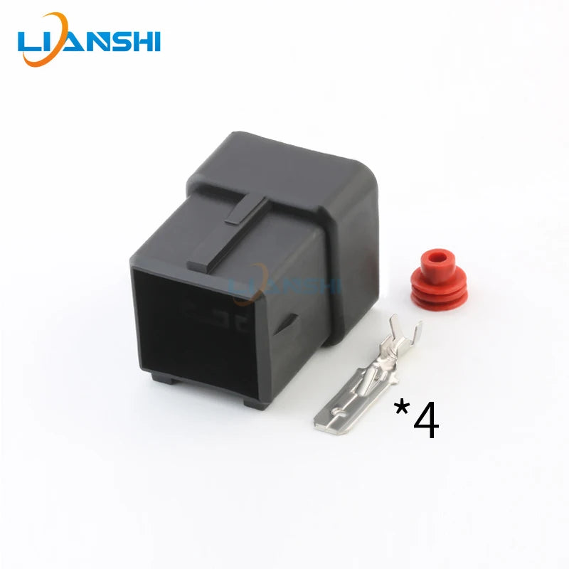 Automotive waterproof connector Connector 6.3 series high current 4p connector with terminal DJ70454-6.3-11/21
