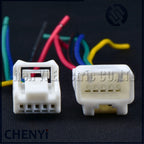 5 Pin Auto Headlight Rearview Mirror Connector Wire harness plug 6098-3810 90980-12366 90980-12365 6098-3802 For Toyota Mazda