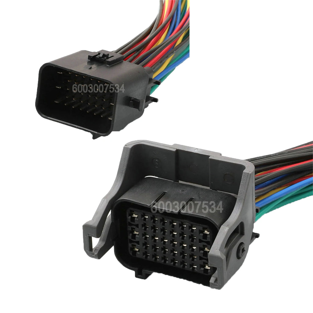 36 Pin Connector  Waterproof  Series Male Female Connector Cable Plug Motorcycle Electrical Harnesses Wiring Harness 1743062-2