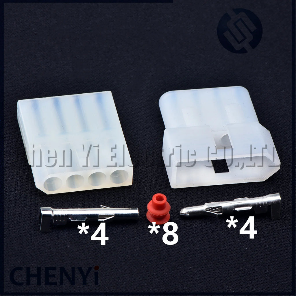 4 Pin Automotive connector Electrical plug socket with  Pins 0309-2042 03092042 03-09-2042 03-09-1042 0309-1042 03091042