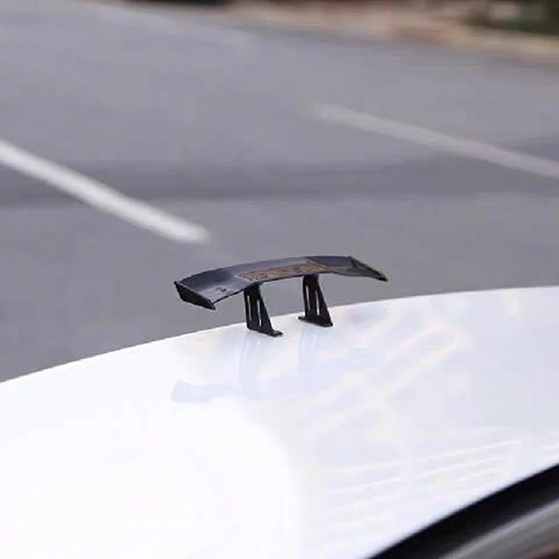 Mini Tail Fins For Cars Decoration Vehicle Exterior Retrofit Parts Racing Sport Style Universal Decorative Spoiler Wing