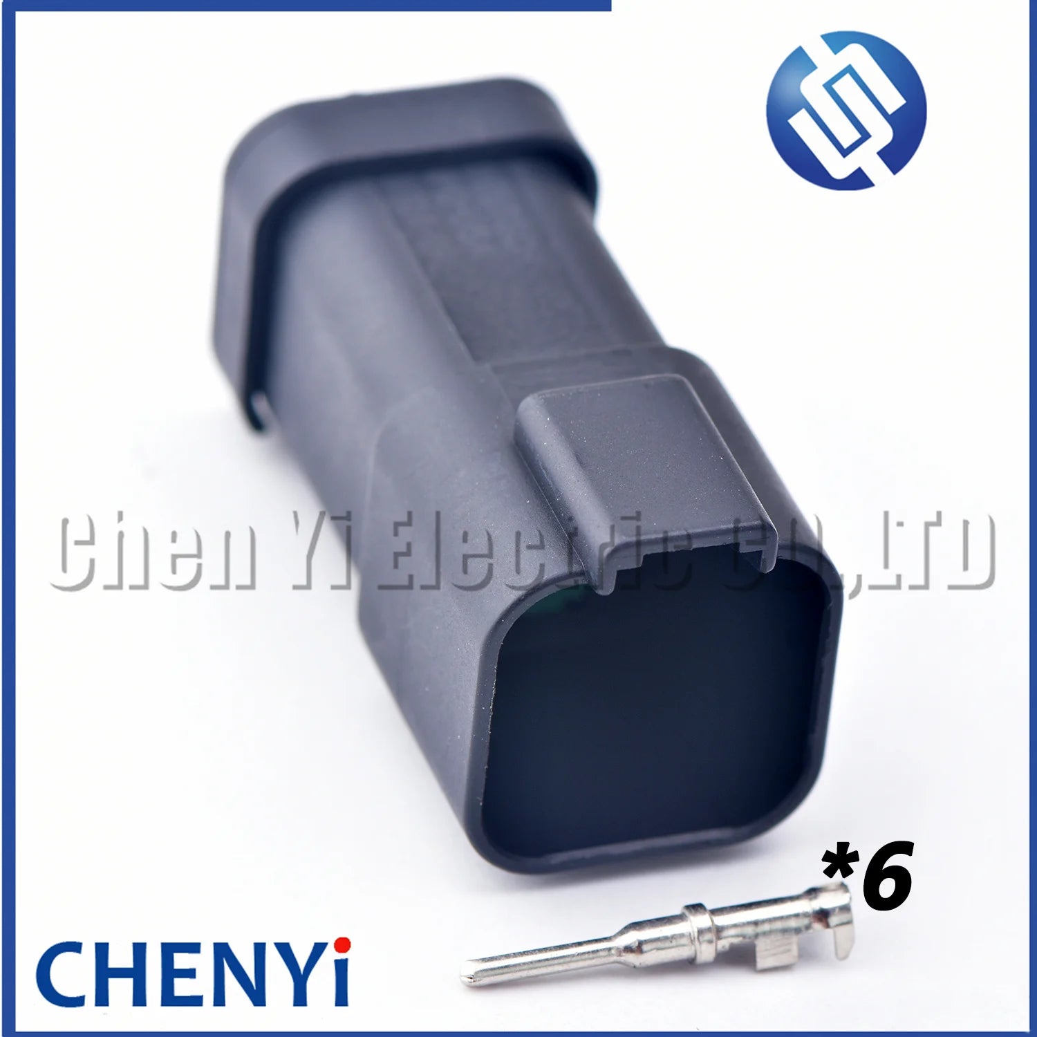 6 Pin Black DT series Connector Waterproof Plug Socket DT06-6S DT04-6P DT06-6S-E005 DT04-6P-E005 For Engineering Vehicle Deutsch