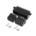 174912-2 AMP type 36-hole PCB pin socket automotive connector 175966 wire harness plug 175967-2