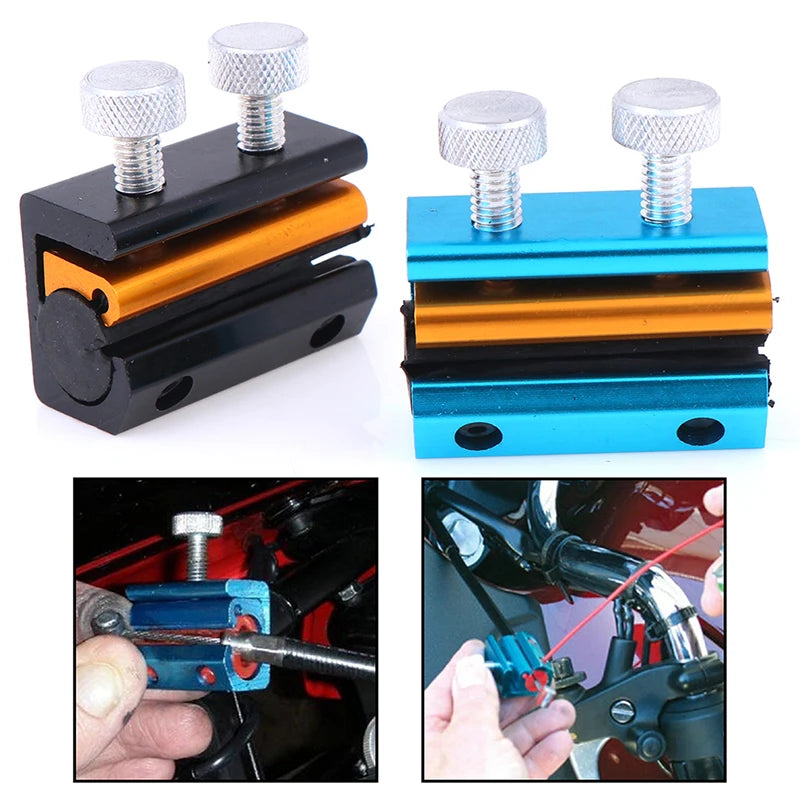 1Pcs Clutch Brake Cable Tool Lubrication Wire Oiler Brake Motorcycle Aluminium Cable Lube Tool Motorbike Brakes Parts
