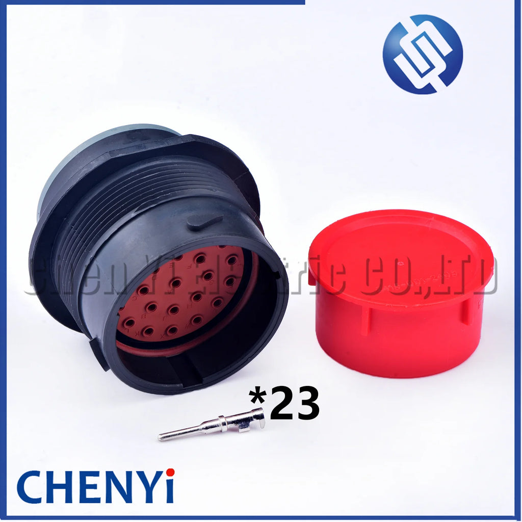 23 Pin male or female auto waterproof connector plug With Pins HDP26-24-23SE HDP24-24-23PE For Deutsch HDP series