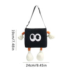 Car Trash Can Tissue Box Cartoon 2-in-1 Car Umbrella Storage Bin Auto Seat Back Hanging Storage Bag Backseat Cup Holder
