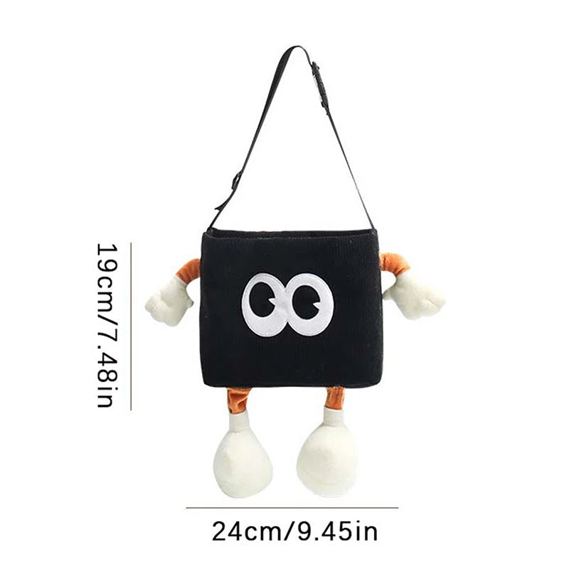 Car Trash Can Tissue Box Cartoon 2-in-1 Car Umbrella Storage Bin Auto Seat Back Hanging Storage Bag Backseat Cup Holder