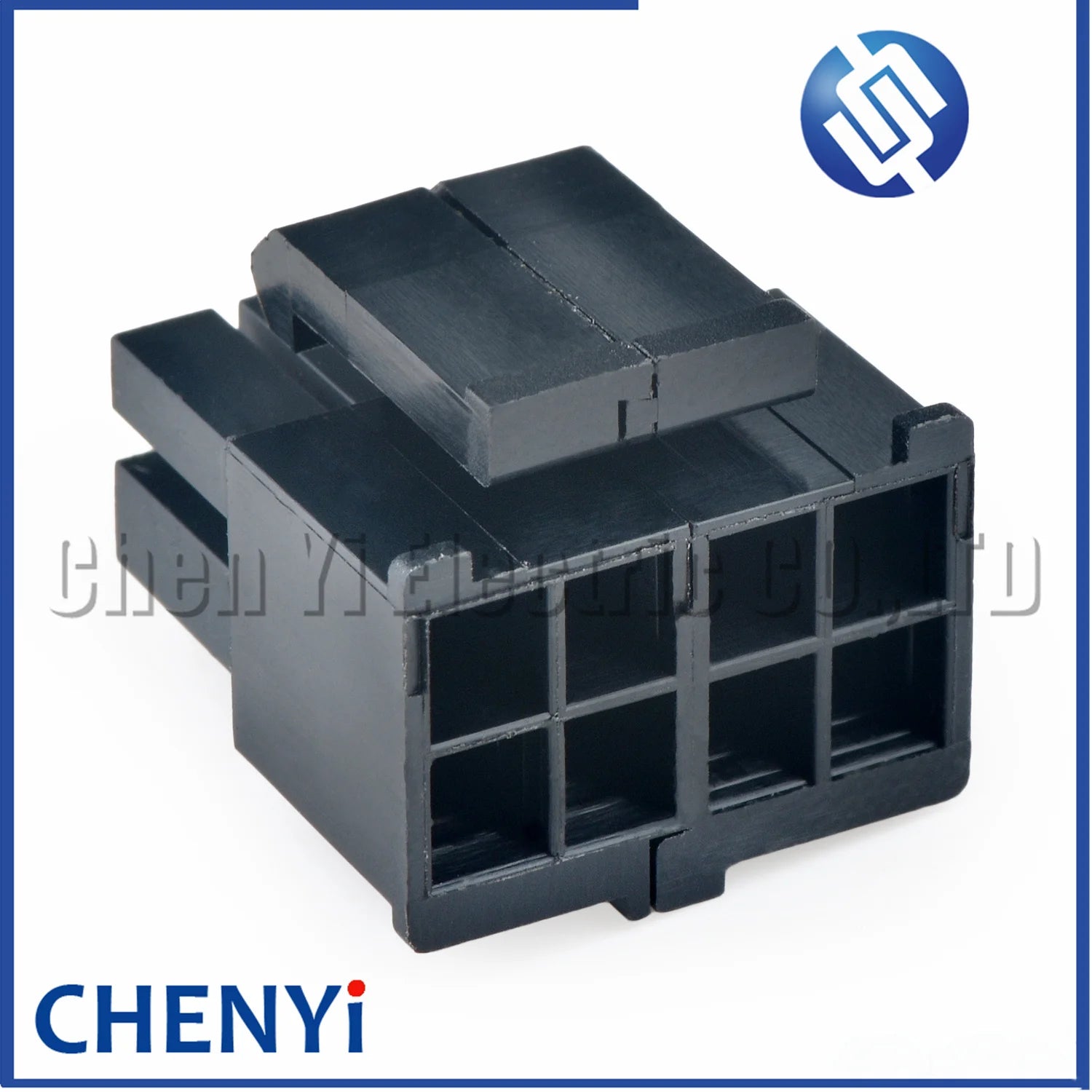 8 Pin Angitu CPU (4+4)Pin ATX Male Connector Power Black 4.2mm Pitch 5557 Housing Shell Slide Rail Design Dual Row plug with Pin