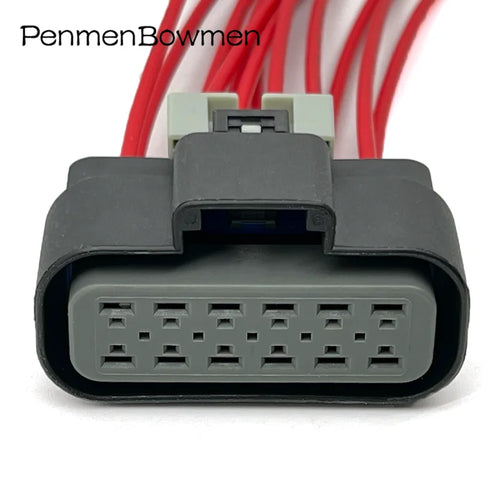 1 Set 12 Pin 2.8mm Auto Waterproof Female Electrical Cable Connectors Plug Waterproof Female Wiring Harness with Cable 15326910