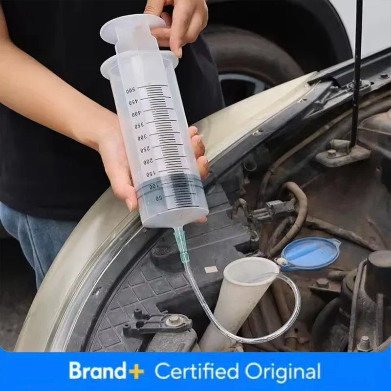 Manual Oil Fluid Extractor Pump Large Capacity Syringe Car Engine Oil Change Vacuum Fluid Suction Transfer Tool with Hose Amagi