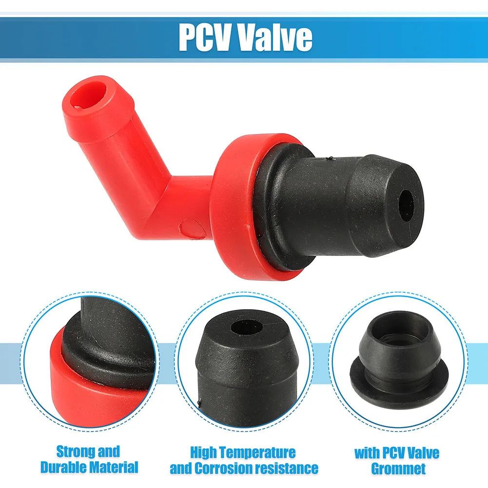 Crankcase Ventilation PCV Valve For Honda For Acura Integra B16 B18 B18C Red PCV Valve 17130-PM6-G01 Car Accessories