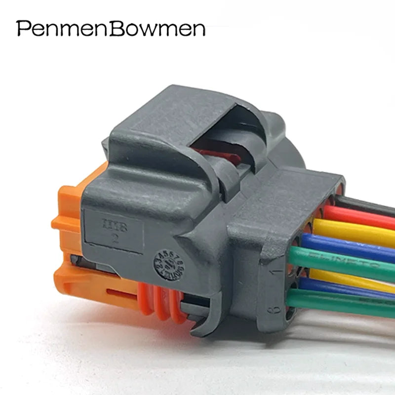 1 Set 10 Pin Car Headlight Electrical Cable Connectors Female Wiring Harness Far Near Beam Lighting Plug For Peugeot Citroen
