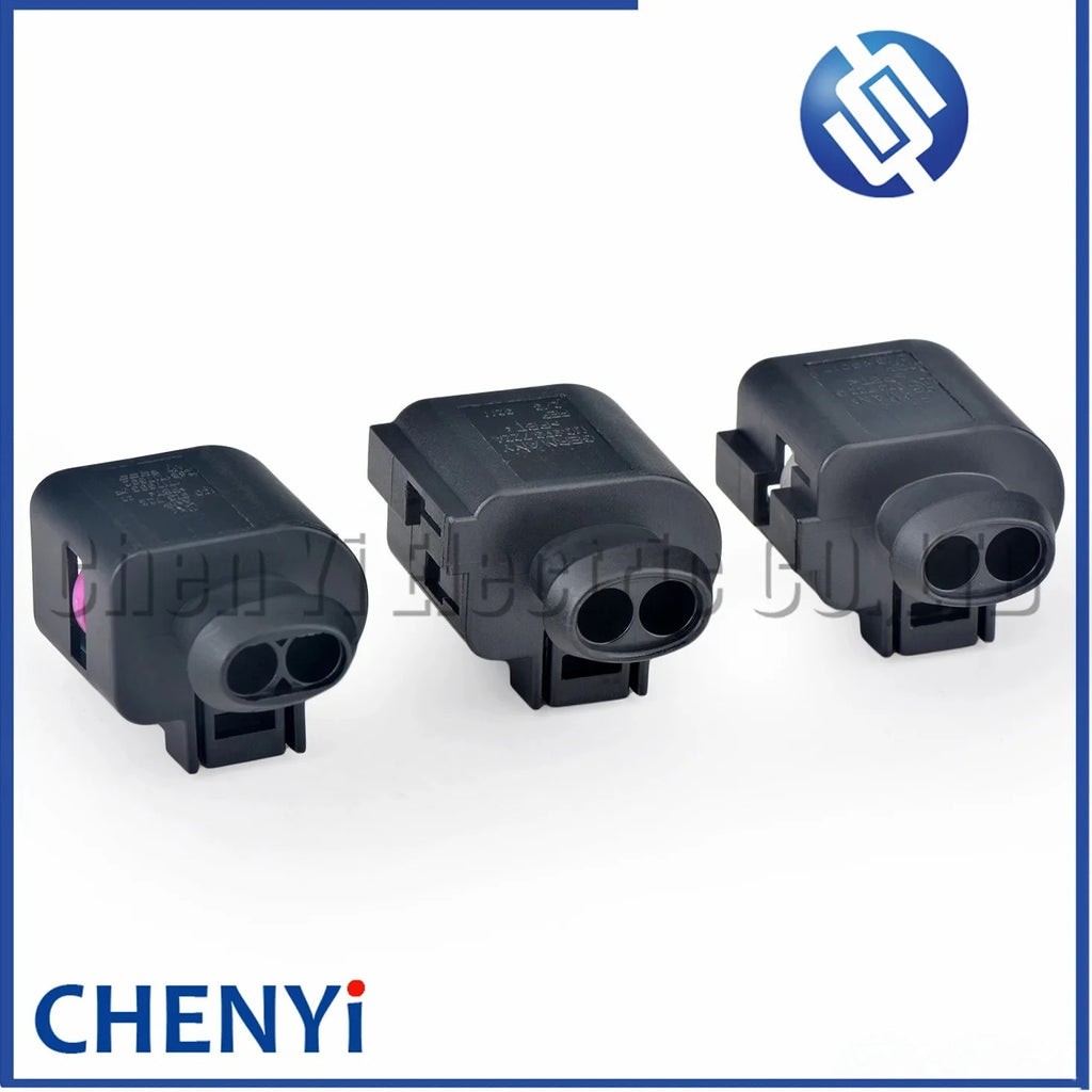 2 Pin auto Parking Brake Actuator connector solenoid valve plug 1J0973722 1J0973722A 6X0973722G 1717692-1 1717692-2