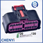 20 Pin female Automotive waterproof connector CY20P-0.6-F For Changan Deep Blue SL03 S7 Car chassis battery pack plug