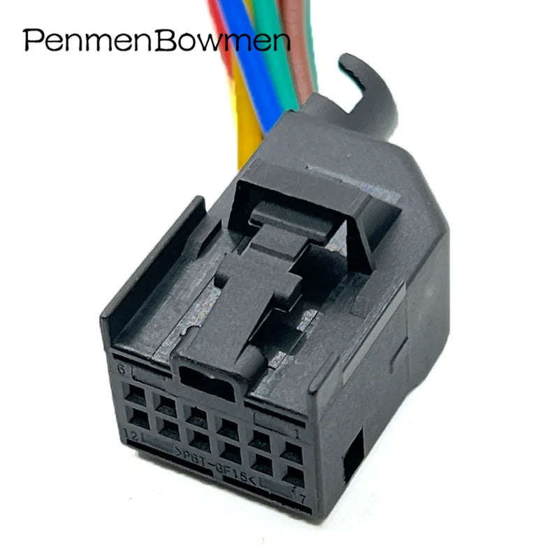 1 Set 12 Pin Car Radar Electrical Cable Connectors Female Male Wire Harness Plug 8E0972112A 1-1534096-1