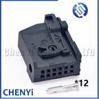 12 Pin Auto ECU connector air conditioning control plug 3-965775-1 3-967415-1 8364650-03 1-965084-1 For Renault Peugeot Citroen
