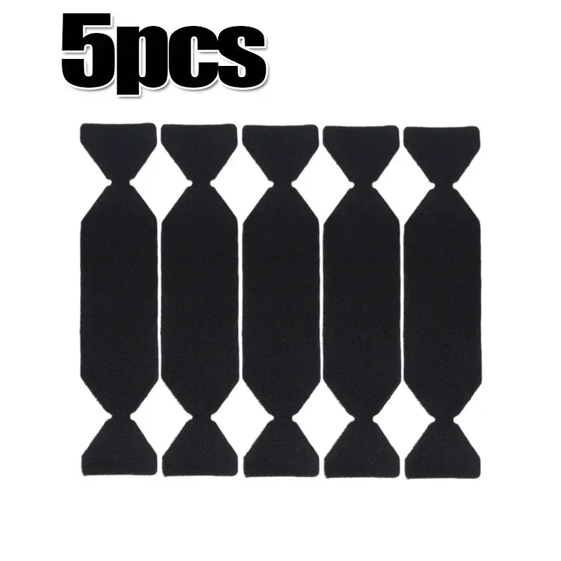 5-50PCS Auto Scratch-Free Candy Shape Tinting Film Scraper Replacement Patch Fleece Replaceable Felt Cloth for Vinyl Scraper