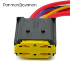 1 Set 6 Pin Auto Compound Size Holes Electrical Cable Connectors Waterproof Female Wire Harness Plug 1544147-1 1544148-1