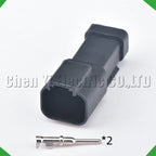 2-Pin Wire Harness Harness Waterproof Connector excavator headlight headlight