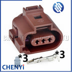 3 Pin Automotive waterproof connector sensor wire harness plug 1J0973703 1J0973703A 1J0973703B 1J0973703G 8E0973703B
