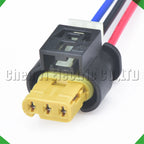 3 Pin Auto Connector reversing radar camshaft sensor Plug 805-121-522 805-121-523 805-1...
