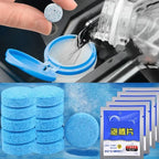 Car Windscreen Wiper Solid Cleaner Effervescent Tablets Cleaning Universal Windshield Window Glass Water Dust Washing Amagi