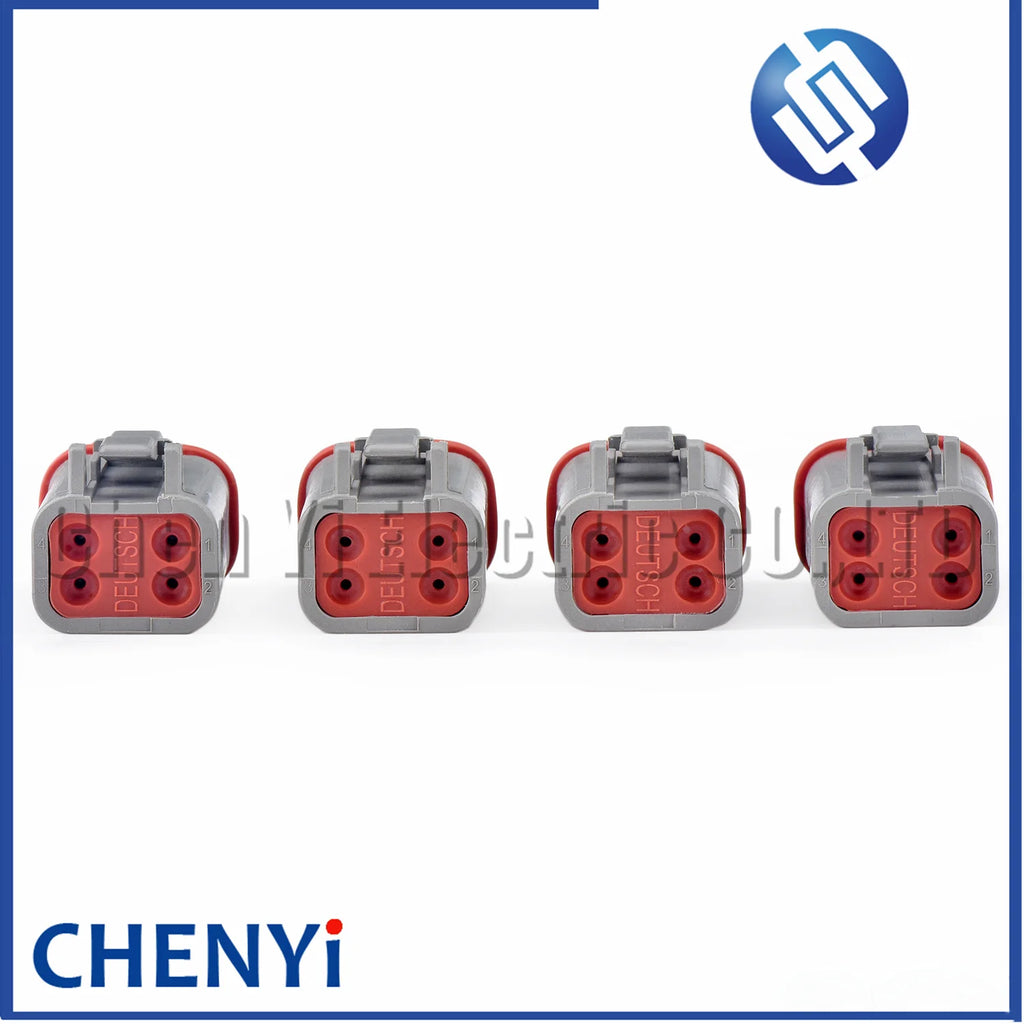 4 Pin Automotive waterproof connector harness plug DT06-4S DT06-4SA DT06-4SB DT06-4SC DT06-4SD For Heavy duty truck EBC system