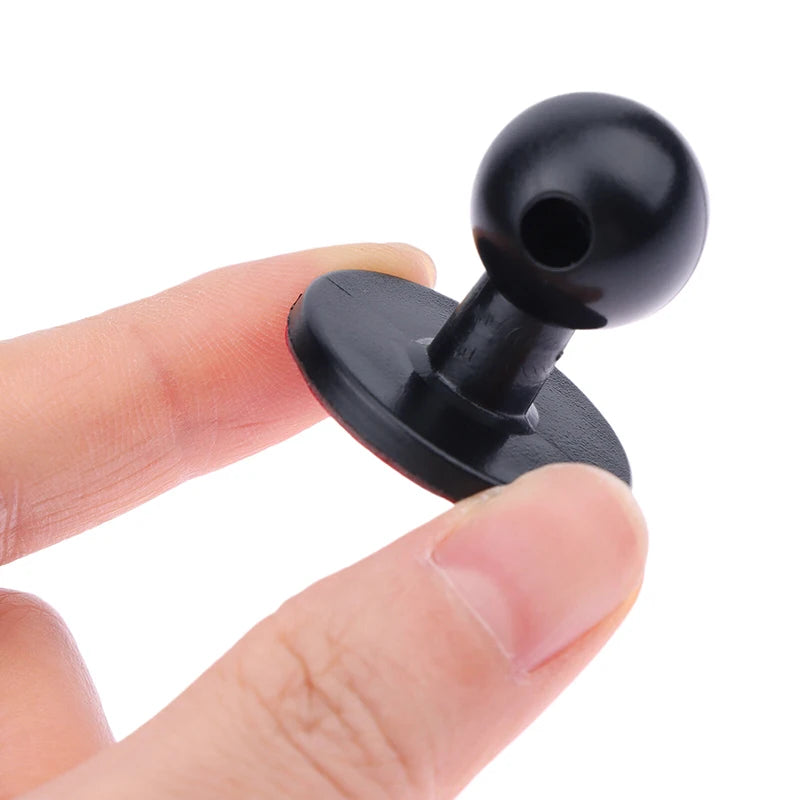 Mini Glue Mobile Phone Bracket Base For 17mm Ball Head Diameter For Car Navigation GPS CellPhone Holder Universal Accessories