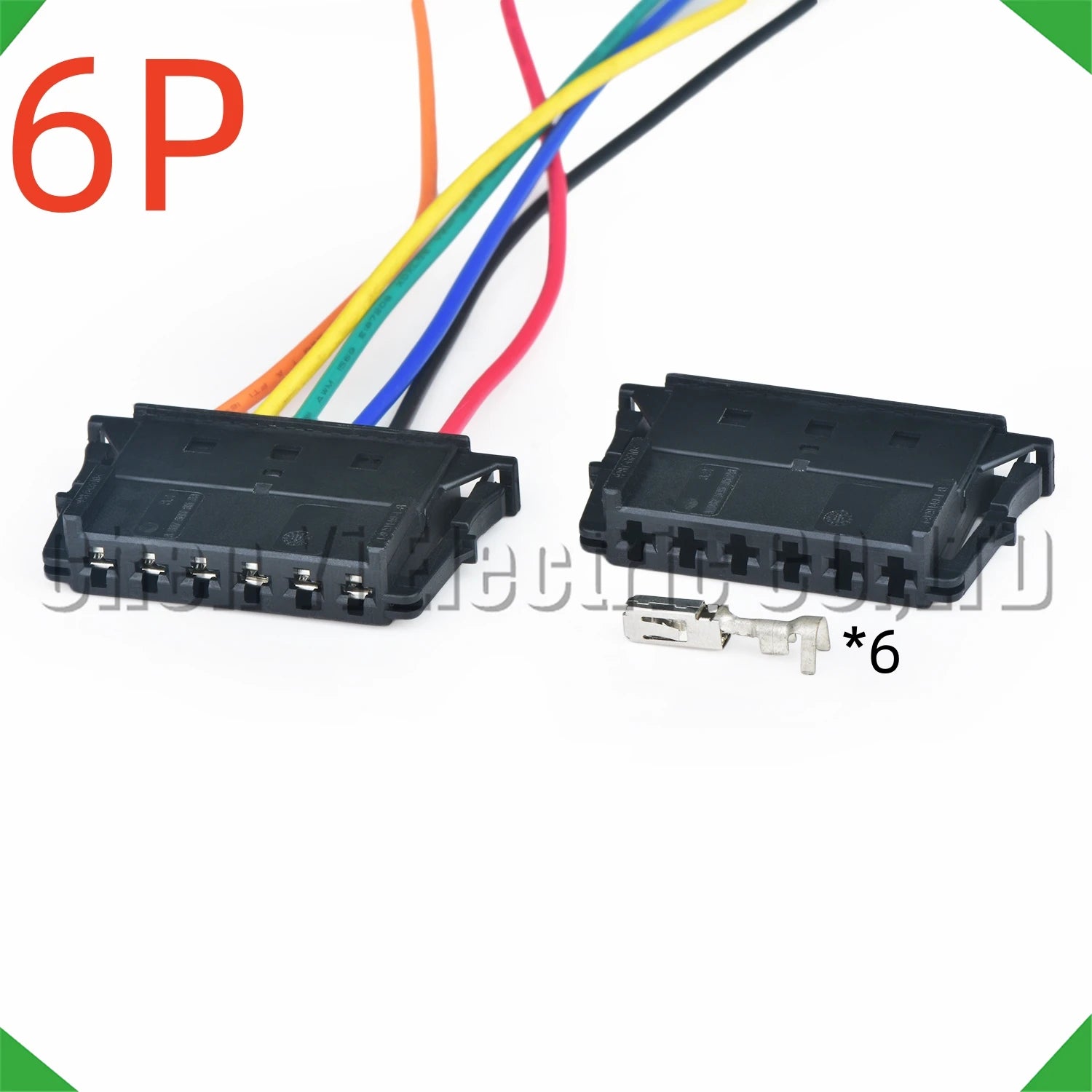 6-pin auto connector connector automotive connectors central locking benz tail light