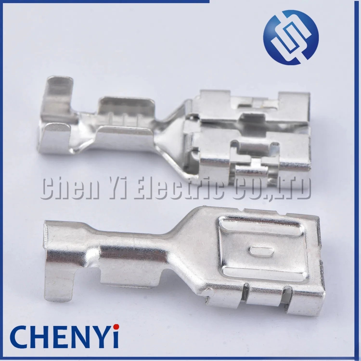 10/20 Pcs 9.5 mm Female Auto Crimping Wire Terminal Copper Splice Brass Pins G257 ST741394-3 7116-3250 7116-3250 DJ626-D9.5×1.2C
