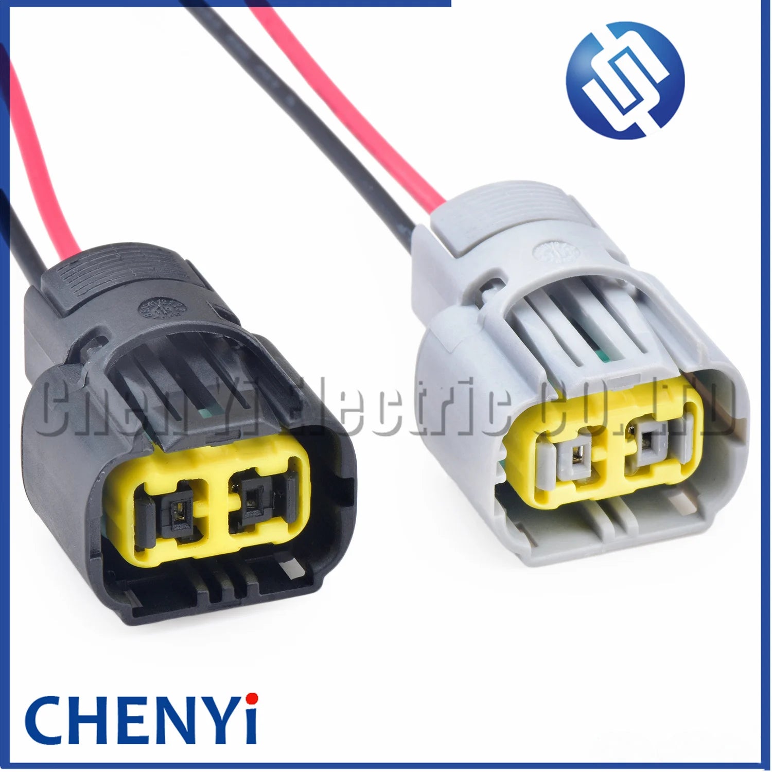 2 Pin Auto waterproof connector Headlight front bumper light plug tail light fog light plug for ford mustang Buick Regal excelle