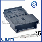 6 Pin Automotive Trunk License Plate Light Connector Steering wheel  plug 1719684-1 1703874-1 4B0971978B 4B0 971 978