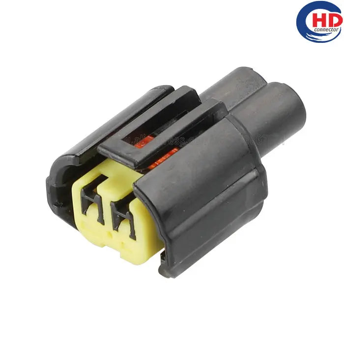Female 2pin auto electric wiring cable waterproof connector 6189-7053