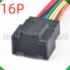 16-Pin Auto Connector Connector Automotive Connectors Instrument panel Ford