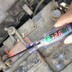 Digital Display Test Pen Versatile Car Circuit Tester for 6V 12V 24V DC Systems Safe Reliable Automotive Diagnostics with LED
