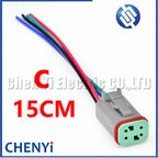 4 Pin Automotive waterproof connector harness plug DT06-4S DT06-4SA DT06-4SB DT06-4SC DT06-4SD For Heavy duty truck EBC system