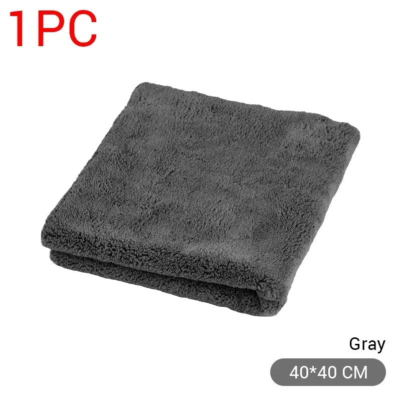 Premium Microfiber Towels Car Care Washing Thicken Towel Car Detailing Drying Cloth Cleaning Tool Auto Wash Accessories Amagi