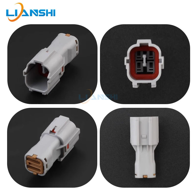 5set MG610331-5 Car Connector MG640333-5 Car lights modified 4pin harness plug terminal 7222(7123)-7444-30