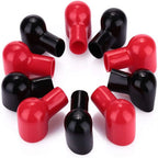 20Pcs Battery Terminal Cover Boots Insulating Protective Lug Cap Car Battery Cathode Positive Terminal Cover Ship Insulation