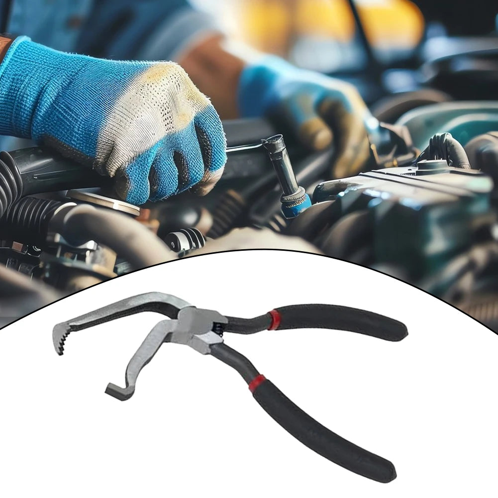 Professional Automotive Pipe Joint Pliers Filter Caliper Electrical Connector Disconnect Removal Pliers 65 Degree
