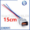 3 Pin waterproof auto wire harness connector Car headlight oxygen sensor plug HN032-03020 HN036-03027 For Hyundai Kia