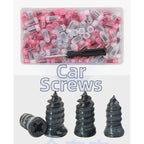 100PCS Car Tyre Repair Rubber Nail Set Tire Repair Nails For Flat Tires Rubber Tire Vacuum Puncture Repair Kit Car Accessories