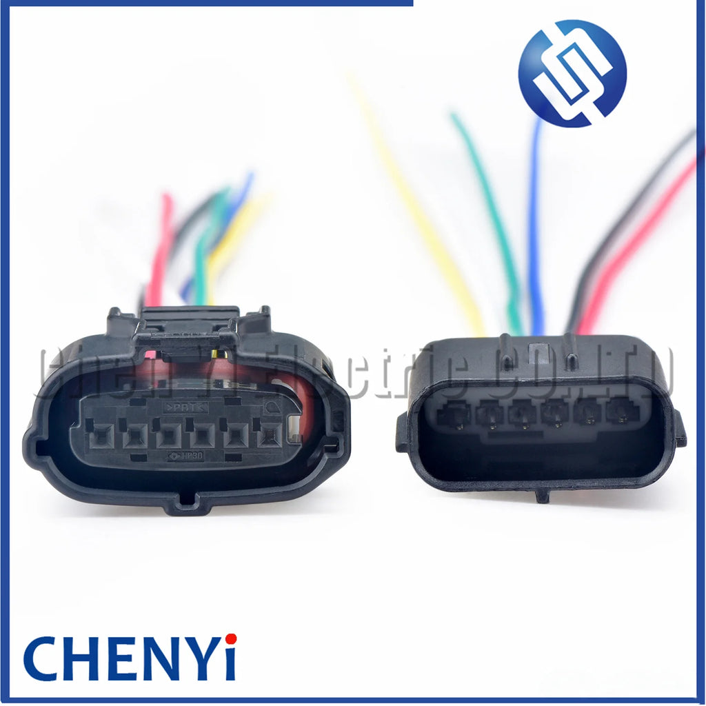 6 Pin TS 025 Series Accelerator Pedal Sensor Connector harness plug 6189-1083 90980-12303 For Toyota Mazda Suzuki Lexus Subaru