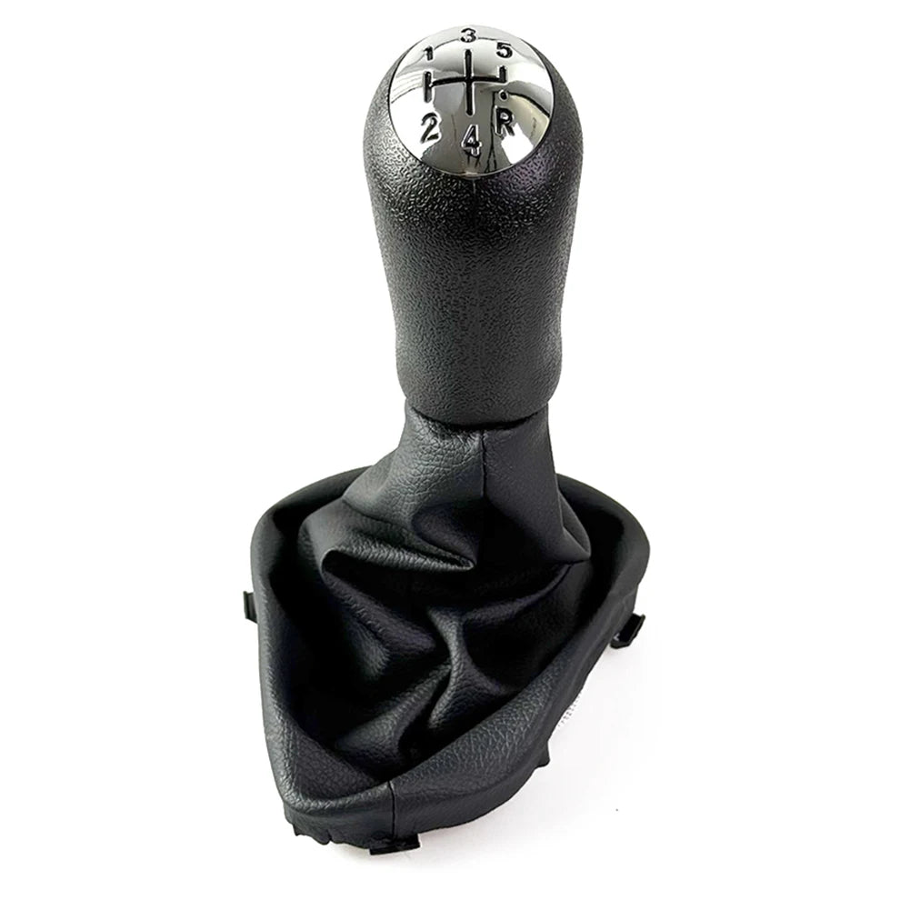 1PC  5 Speed  Gear Shift Lever Knob  With Rod Dust Cover For Renault  R Logan II 13-22 New Car  Interior Accessorie
