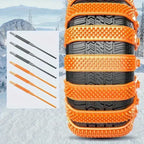 Snow Chain Widen Thicken Car Tire Crawler Type Plastic Anti-skid Chain Winter Wheel Tyre Anti-Slip Ties Emergency Tools Amagi