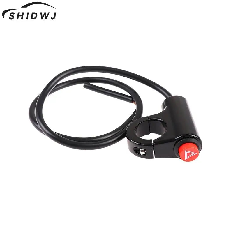 Motorcycle Switch Hazard Light Switch Button Electric Vehicle Double Flash Warning Emergency Lamp Signal Flasher