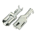 1Pin Connector Unsealed 6.3mm Female Connector Electric Motorcycle Wiring Harness Cable Plug Fog Lamp Holder 171809-1 431971995