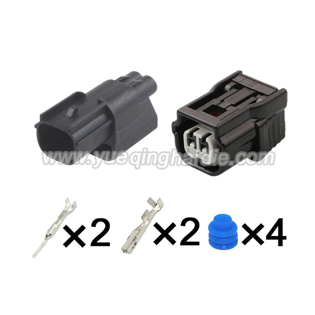 2 Pin Connectors Waterproof 1mm Male Female Connectors Automotive Wire Harness Cable Plug for Honda 6189-7036 6189-6905