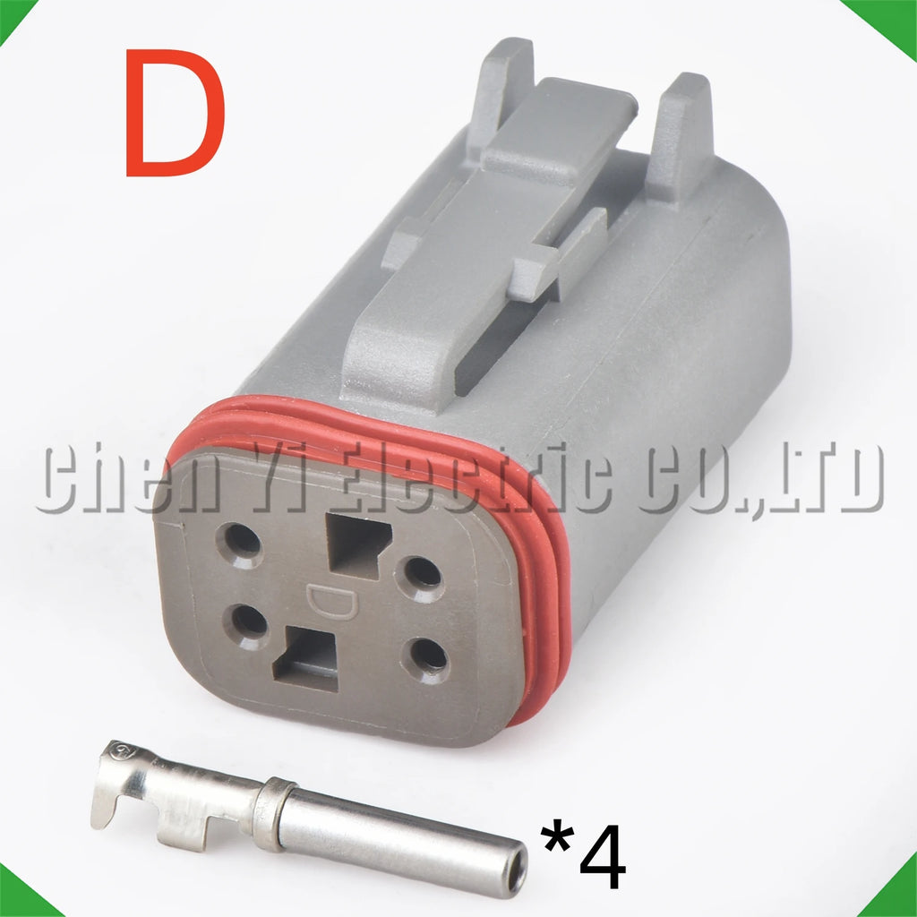 4 Pin Automotive Connectors Wire harness Plug DT06-4S DT06-4SA DT06-4SB DT06-4SC DT06-4...